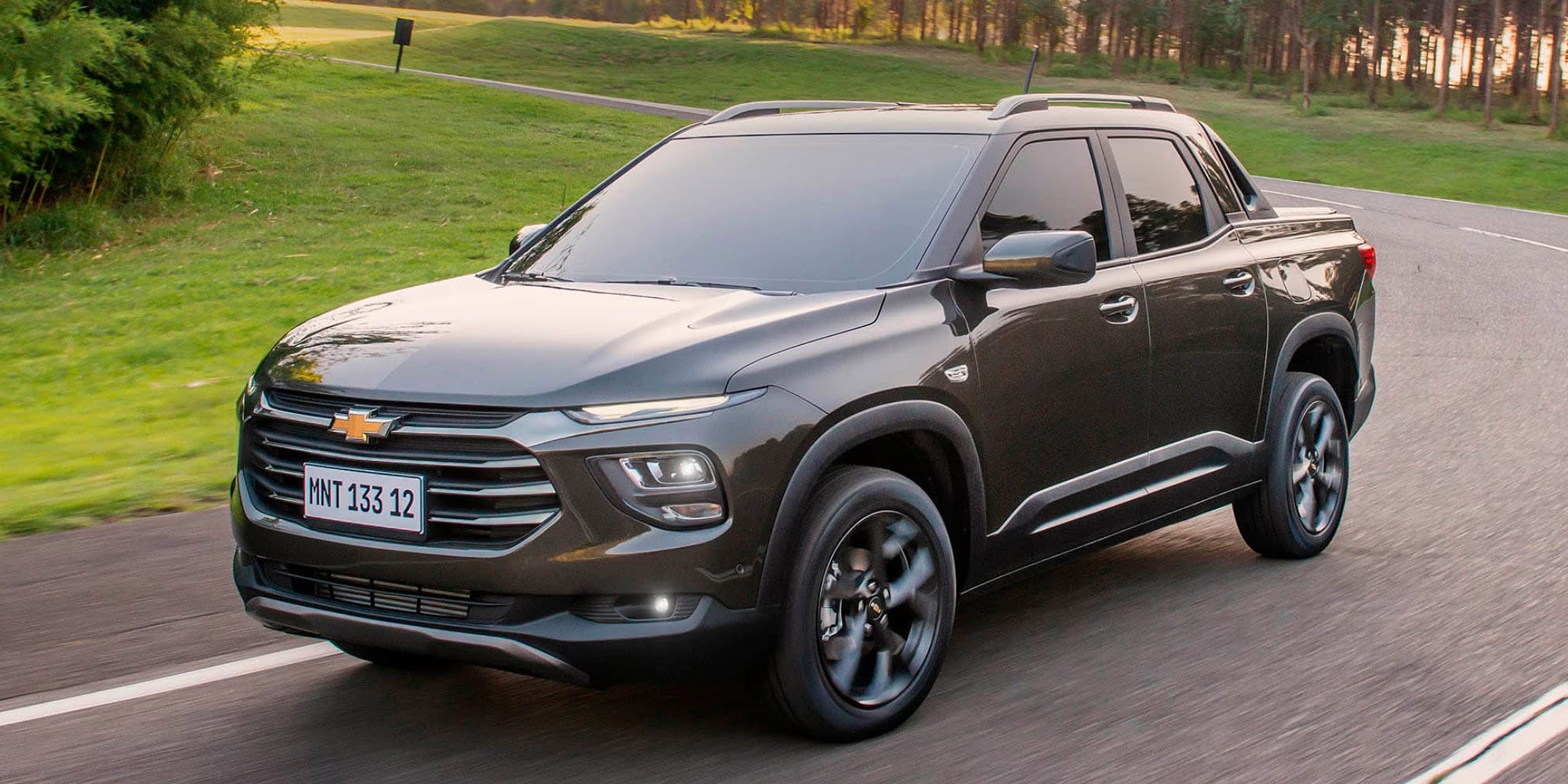 Chevrolet Montana 2027 com 6 airbags e alerta de ponto cego
